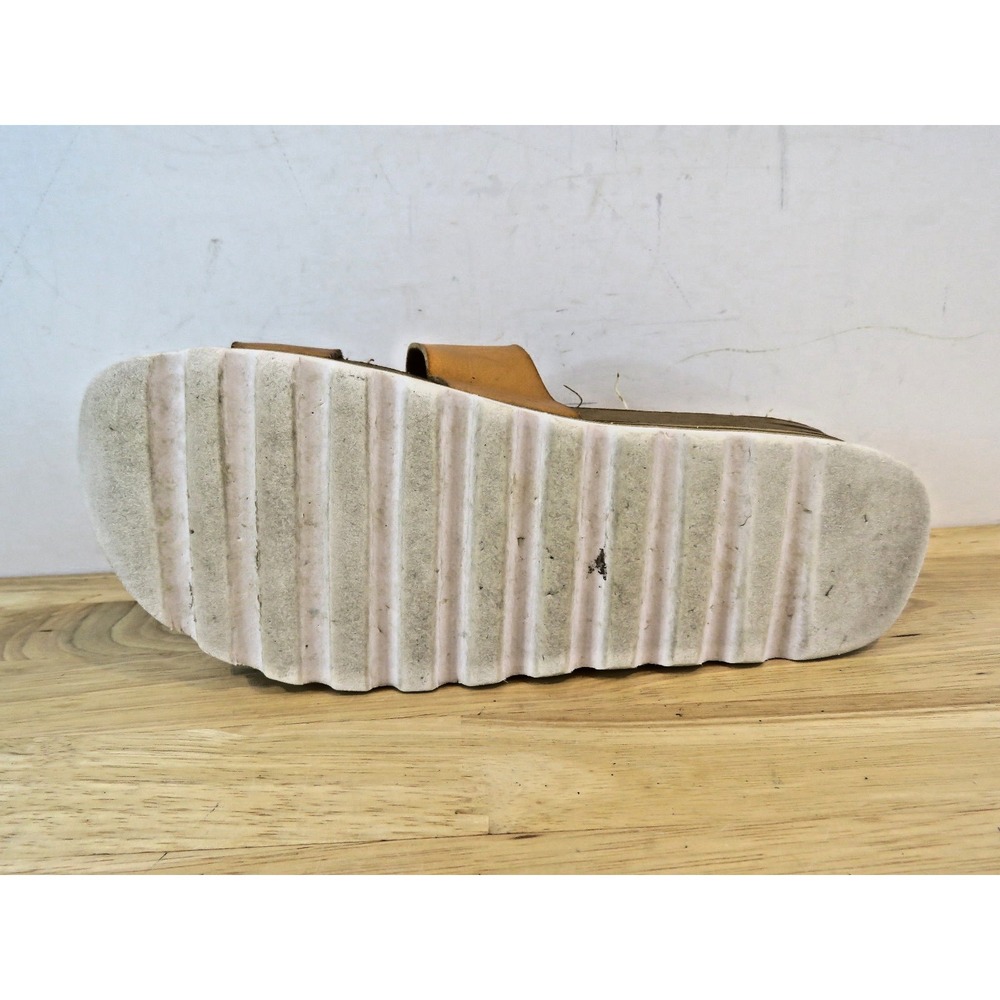 REEF Cushion Vista Hi Women's Sz 7.5M Sandals Cognac Camel Brown - Picture 10 of 12